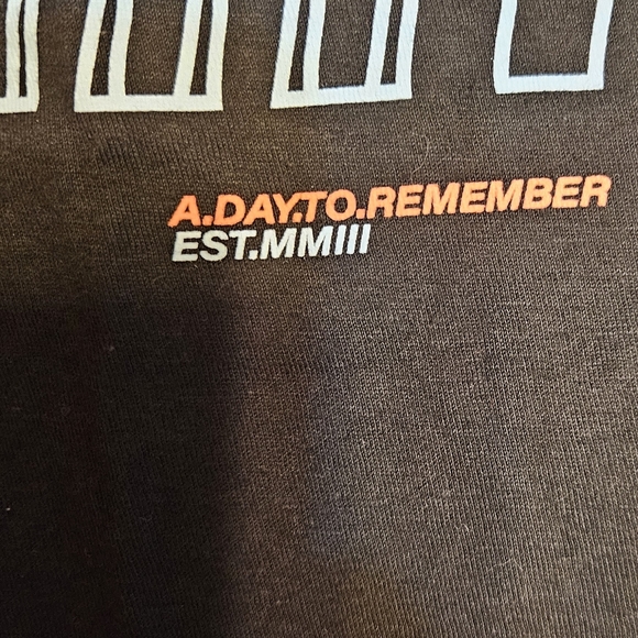 Vintage A Day To Remember Eagle Outline Concert T-Shirt - Picture 4 of 4